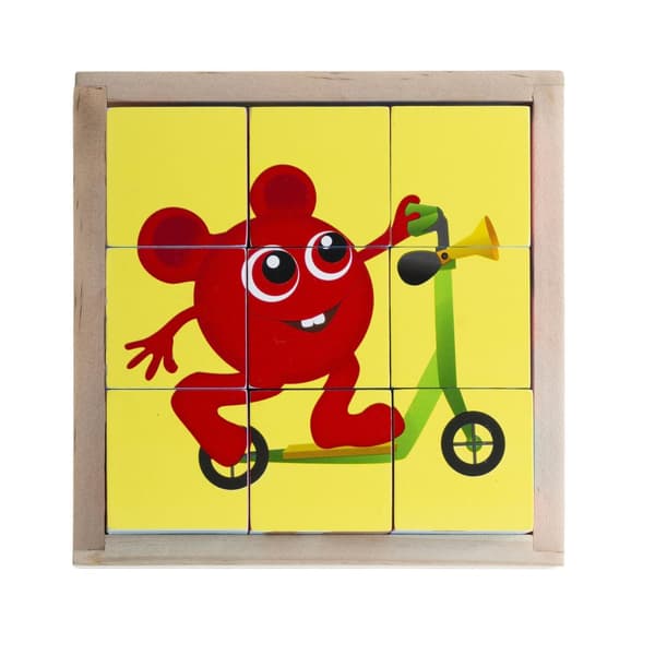 Babblarna Klosspussel, 9bitar