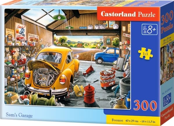 Castorland B-030415, 300 kpl, Ajoneuvot, 8 vuosi/vuosia