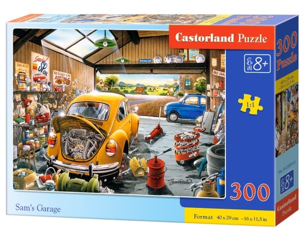 Castorland B-030415, 300 kpl, Ajoneuvot, 8 vuosi/vuosia