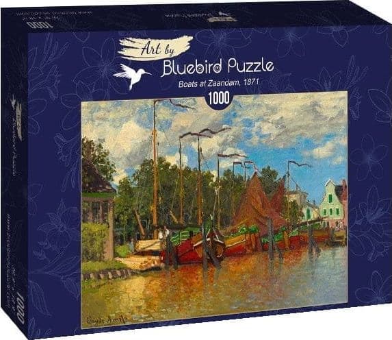 Bluebird Puzzle 1000 Veneet järvellä, Claude Monet, 1871