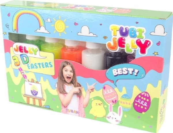TUBAN Tubi Jelly 6 väriä - pääsiäinen