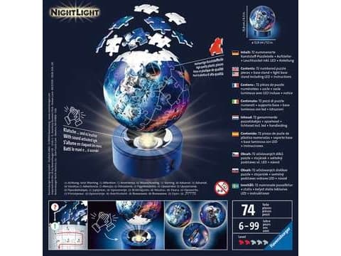 Ravensburger 11264, 72 styck, Rymden, 6 År