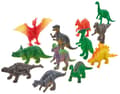 Miniatyrbillede 3 af 3: Dinosaurier Pussel & 12 figurer 60 bitar Schmidt