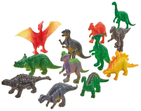 Dinosaurier Pussel & 12 figurer 60 bitar Schmidt