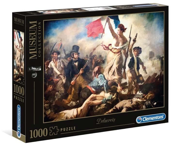 Clementoni Museum Pussel - Friheten på barrikaderna 1000 bitar
