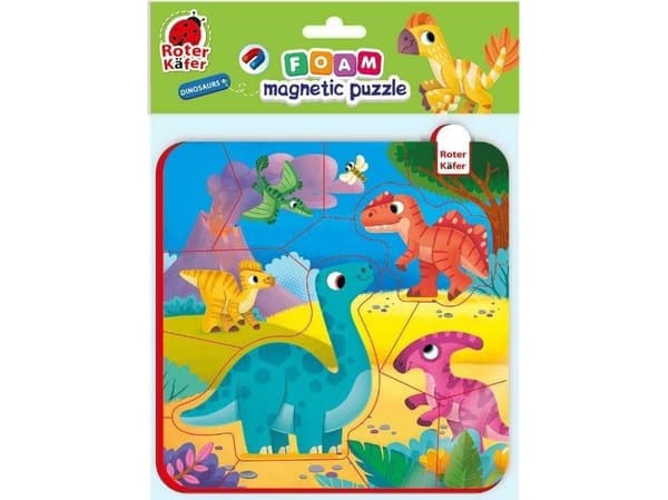 Roter Kafer Vaahtomuovipalapeli magneetilla "Dinosaurukset" RK5010-07