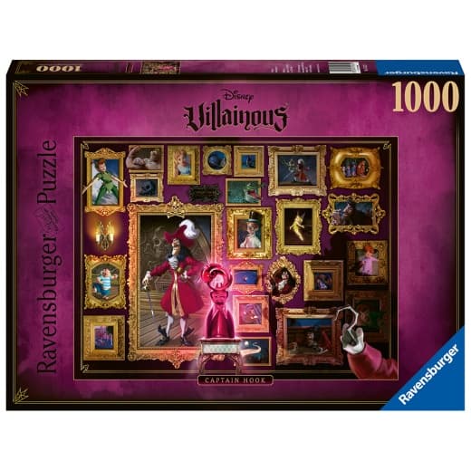 Ravensburger: Villainous - Capt. Hook 1000 Palaa