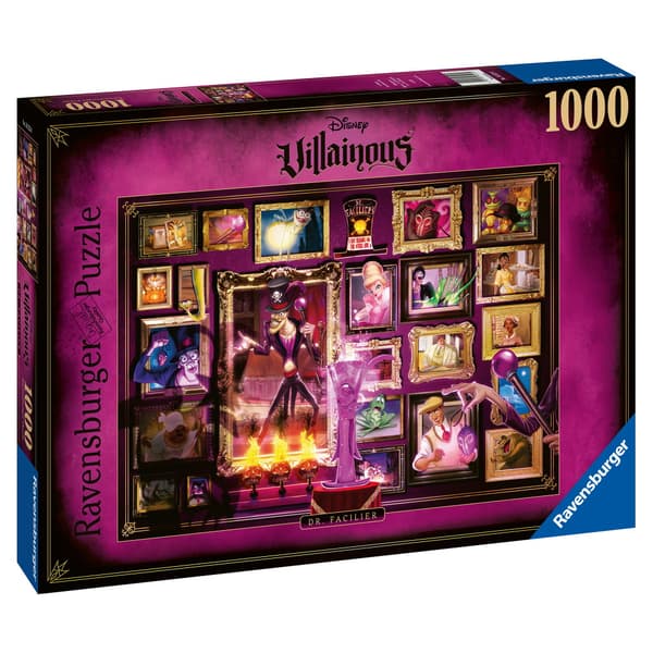 Ravensburger Pussel: Villainous - Dr. Facilier 1000 Bitar