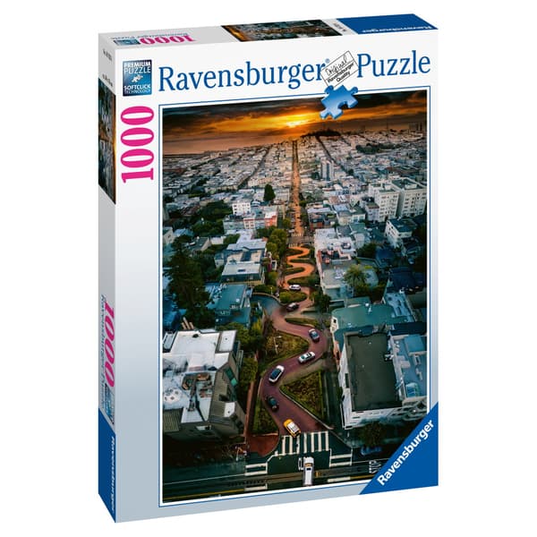 Ravensburger: Lombard Street, San Francisco 1000 Brikker