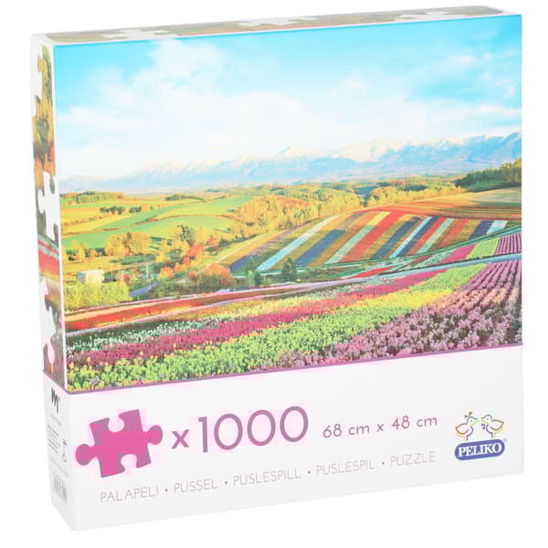 Peliko Pussel - Blomsterfälten 1000 Bitar