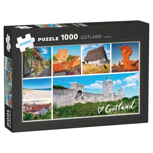 Kärnan Puslespil: Gotland 1000 Brikker
