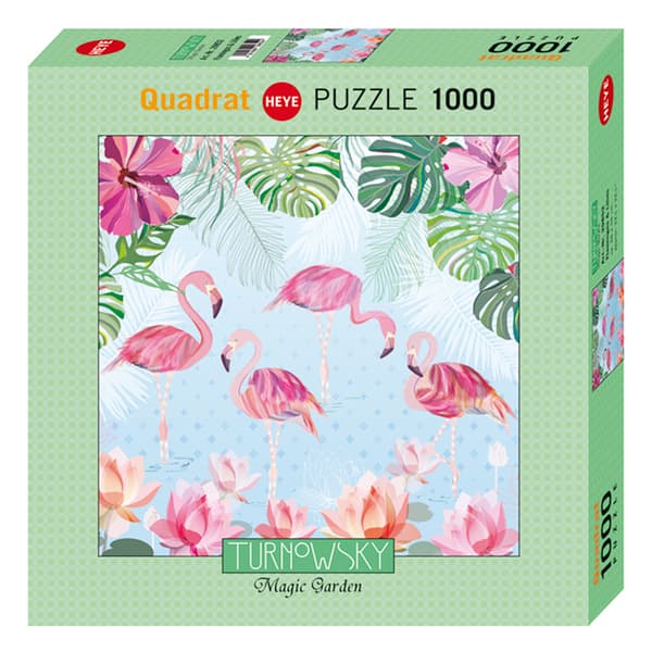 Heye Pussel: Flamingos & Lilies 1000 Bitar