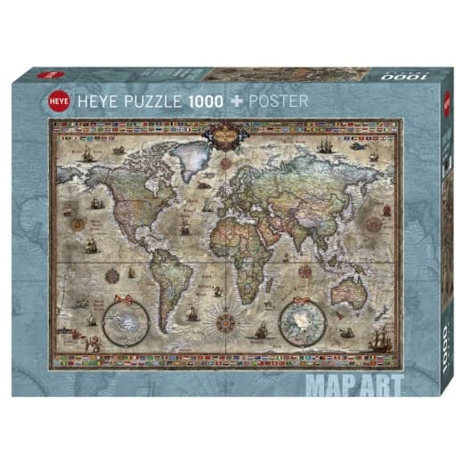 Heye Pussel: Retro World 1000 Bitar