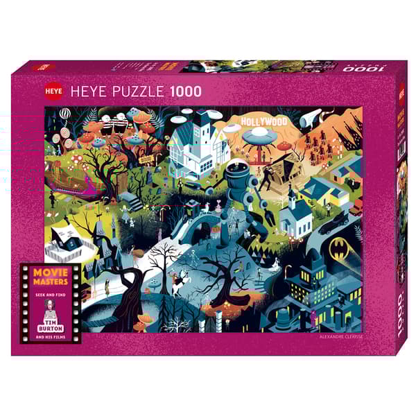 Heye Pussel: Tim Burton Films 1000 Bitar