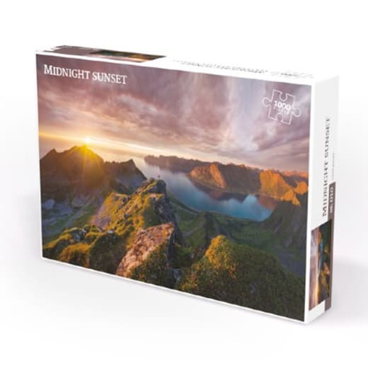 Pussel - Midnight Sunset 1000 Bitar