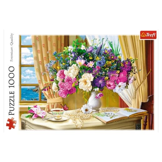 Trefl : Flowers in the morning 1000 Palaa