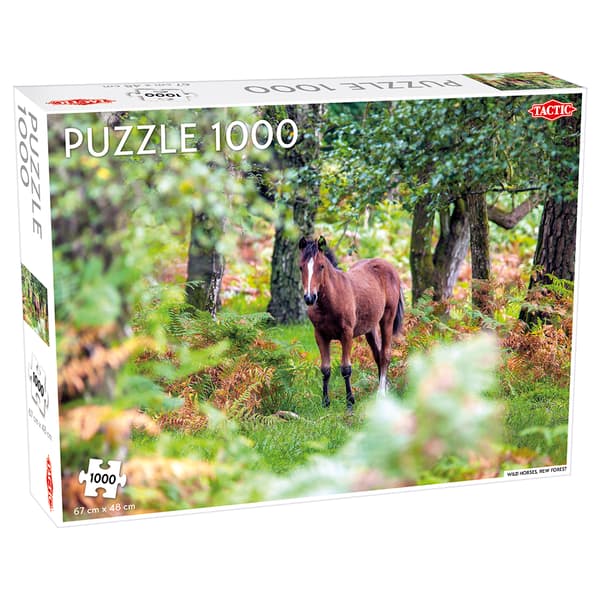 Tactic Pussel - Wild horses New forest 1000 Bitar