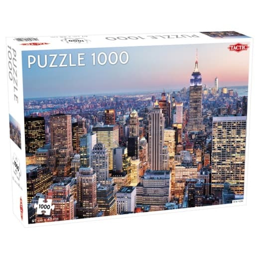 Tactic Pussel: New York 1000 bitar