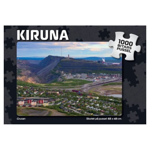 Svenska Pussel: Kiruna Gruvan 1000 Bitar