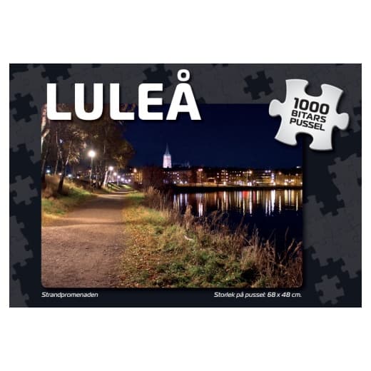 Svenska Pussel: Luleå Strandpromenaden 1000 Bitar