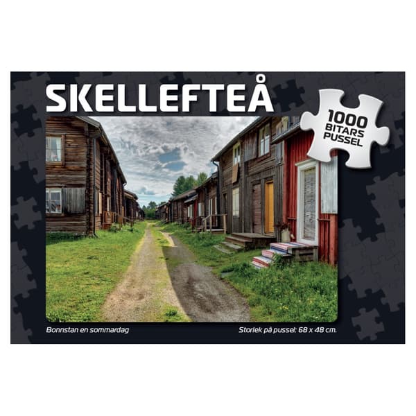 Svenska Pussel: Skellefteå Bonnstan en sommardag 1000 Bitar