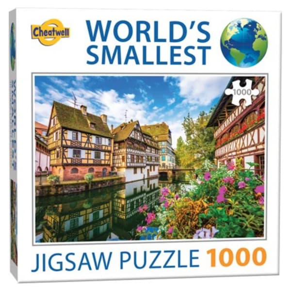 Verdens mindste puslespil: Strasbourg 1000 brikker