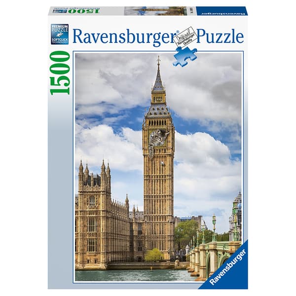 Ravensburger - Funnycat on Big Ben 1500 Palaa