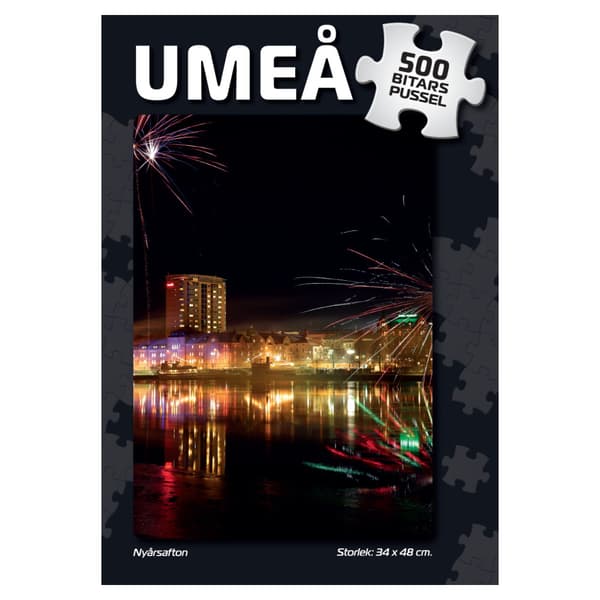 Svenska Pussel: Umeå Nyårsafton 500 Bitar