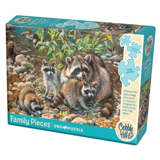Cobble Hill Raccoon Family 350 brikker