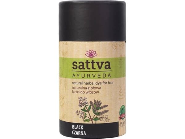 SATTVA_Natural Herbal Dye for Hair natural herbal hair dye Black 150g