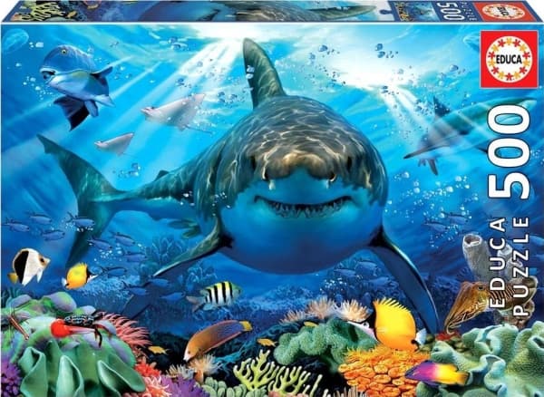 Educa 500 Great White Shark