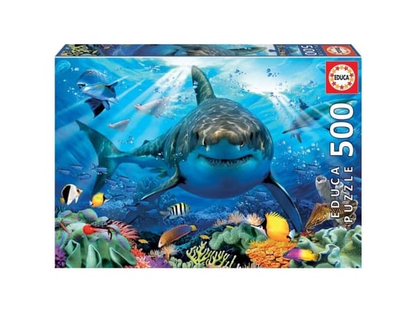 Educa 500 Great White Shark