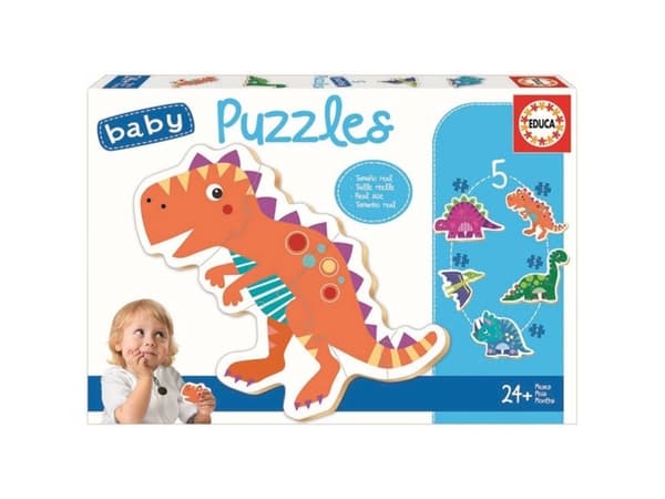 Educa Baby Puzzles 5 pcs Dinosaurs
