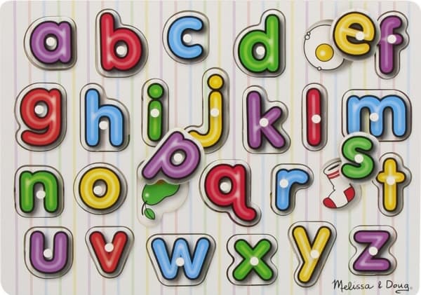Melissa & Doug MELISSA trepuslespillalfabet 13272