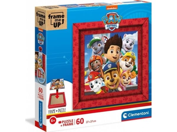 Clementoni Clementoni Puzzle 60el Frame me up PAW PATROL Psi Patrol 38808