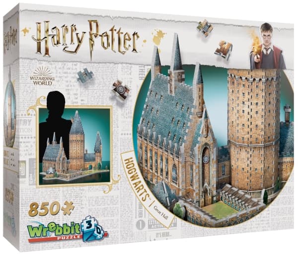 Harry Potter Hogwarts Great Hall Wrebbit 3D Puzzle