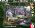 Miniatyrbild 3 av 3: Disney Snow White Thomas Kinkade Pussel 1000 bitar Schmidt