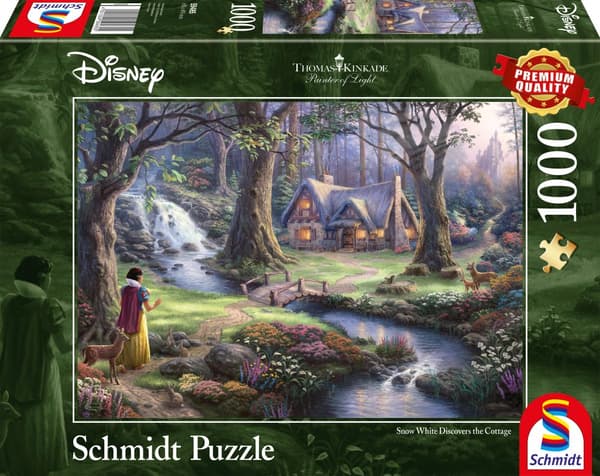 Disney Snow White Thomas Kinkade Pussel 1000 bitar Schmidt