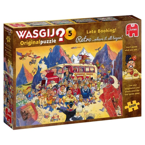 Wasgij Original 5 Late Booking Pussel 1000 bitar 25007