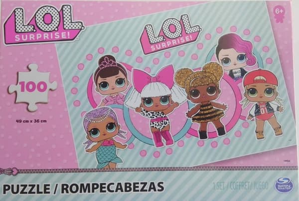 Spin Master L.o.l. Surprise! - Puzzle With 6 Girls (100pcs) (20114663)