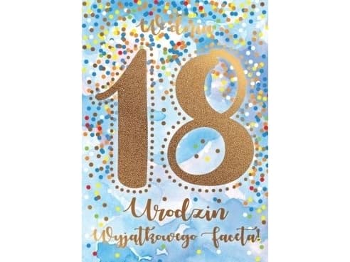 PASSION CARDS 18-årsdag kort