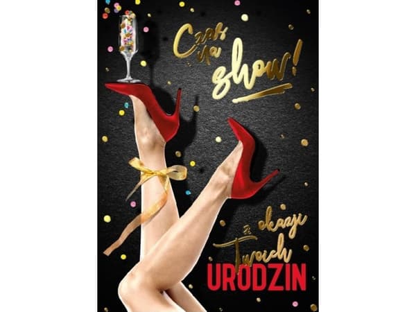 PASSION CARDS Födelsedagskort PP-2127