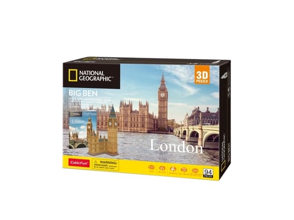 CubicFun Big Ben, 94 styck, Byggnader