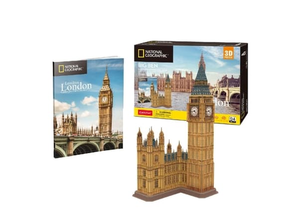 CubicFun Big Ben, 94 styck, Byggnader