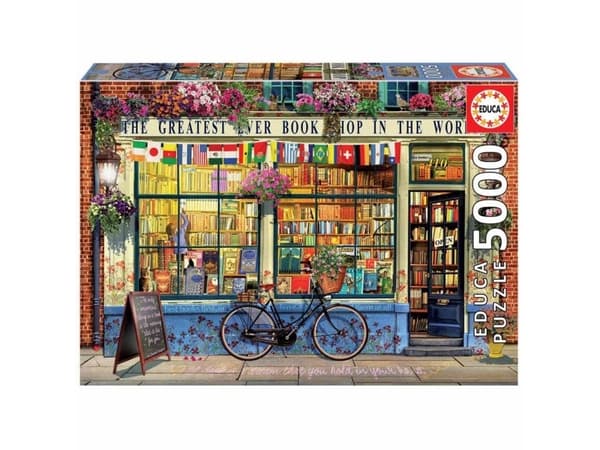 Educa Puzzle 5000 Najlepsza księgarnia na świecie G3