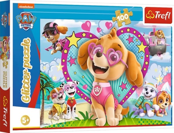 TREFL 100 STK Glitter Sky Paw Patrol