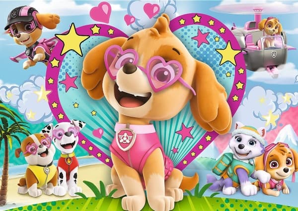 TREFL 100 STK Glitter Sky Paw Patrol