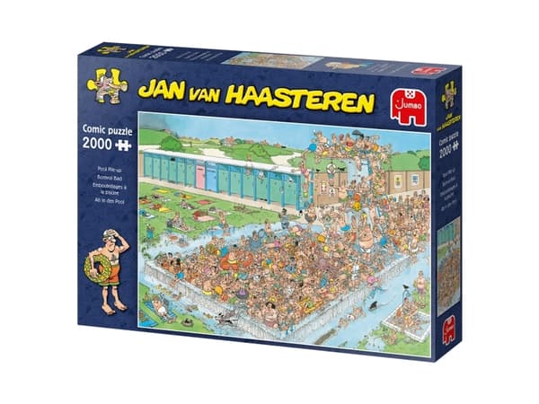Jan van Haasteren Pool Pile-Up 2000 pcs, 2000 styck, Serietidning, 12 År