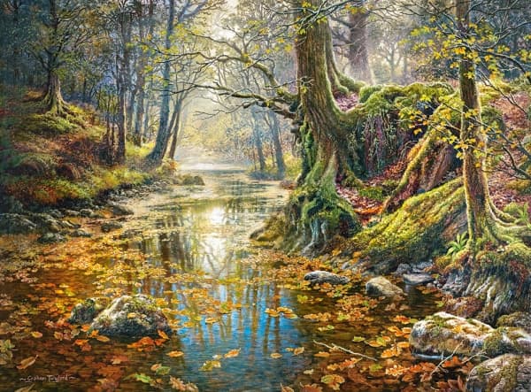 Castorland Puzzle 2000 Muistoja syksyisestä metsästä