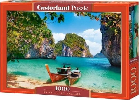 Castorland Beautiful Bay in Thailand 1500pcs, 1500 styck, Liggande, 9 År